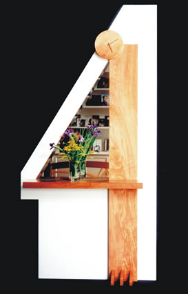 4 x 4 Console Table