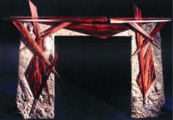 African Fireplace. Click for further details.
