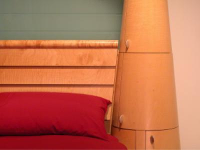 Millenium Bed cupboard detail