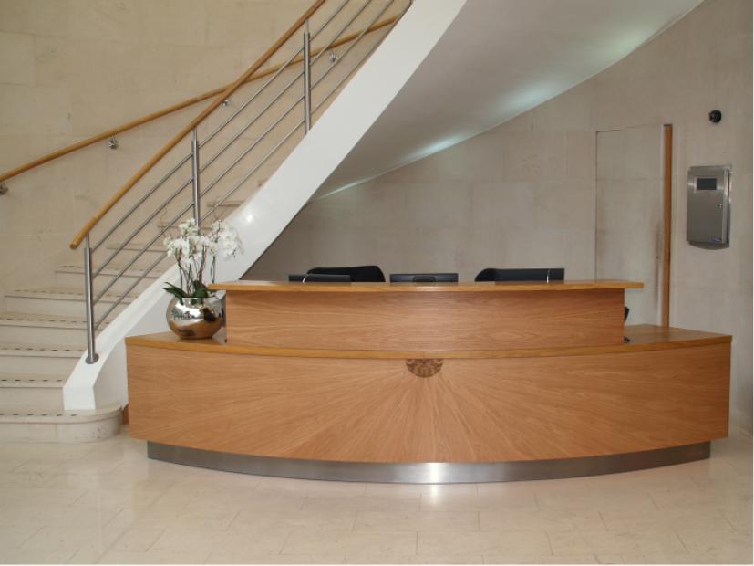 Wimbledon Gate Reception Desk. Click for more details.
