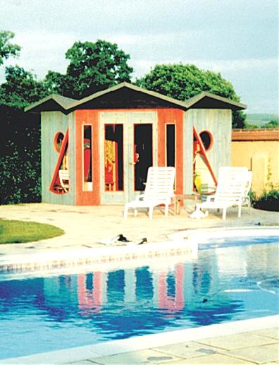 Pool Hut for Summer Loafing. Click for more details.